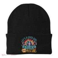 It's A Good Day To Teach Tiny Musicians Music Teacher Gift Beanie thumb 0