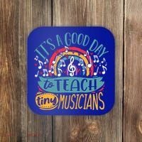 It's A Good Day To Teach Tiny Musicians Music Teacher Gift Coaster thumb 0