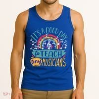 It's A Good Day To Teach Tiny Musicians Music Teacher Gift Tank Top thumb 3