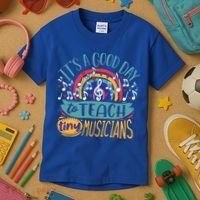 It's A Good Day To Teach Tiny Musicians Music Teacher Gift Kids T-Shirt thumb 3