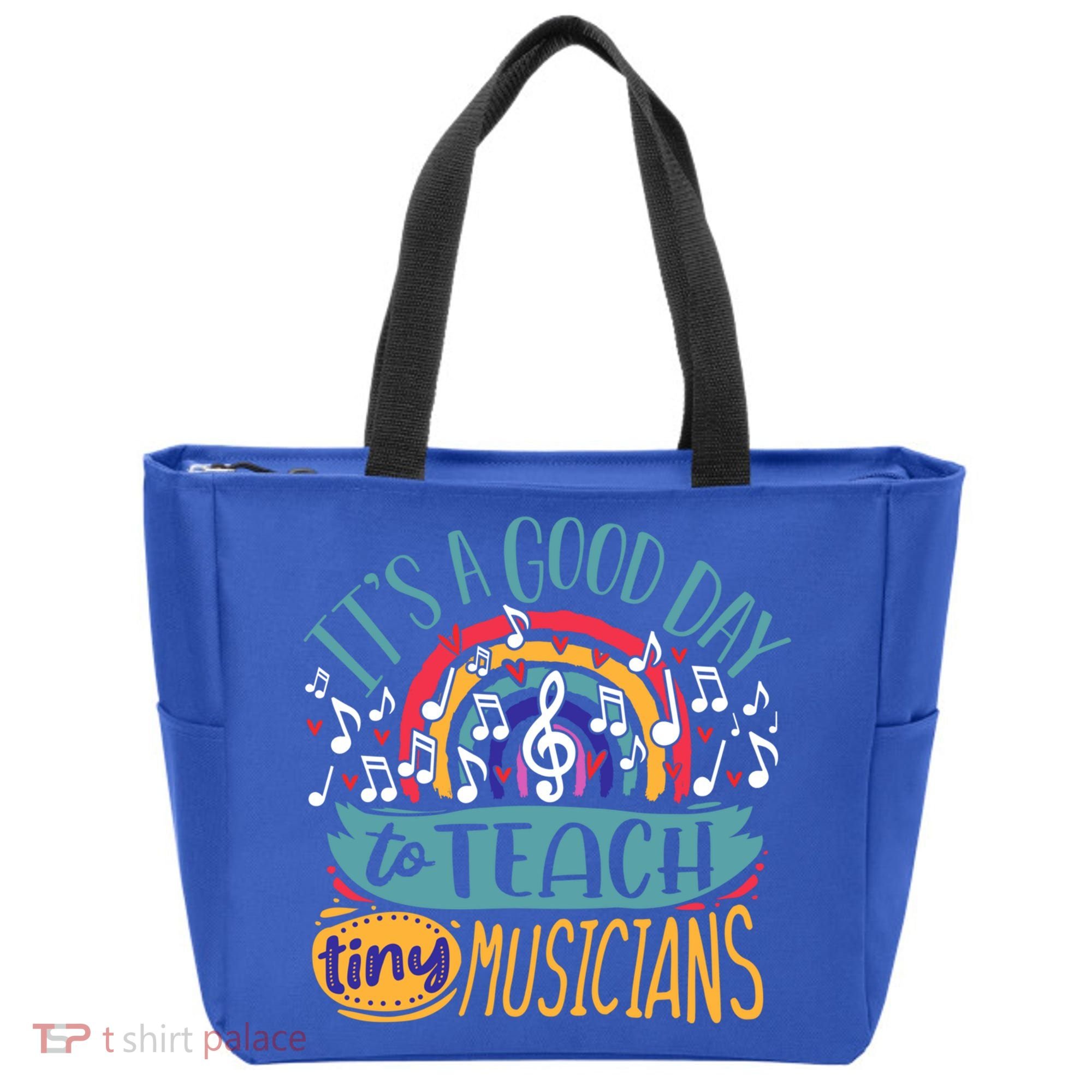 It's A Good Day To Teach Tiny Musicians Music Teacher Gift Tote Bag