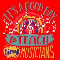 It's A Good Day To Teach Tiny Musicians Music Teacher Gift Santa Hat thumb 1