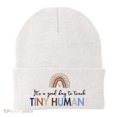 It's A Good Day To Teach Tiny Humans Gift For Teacher Beanie