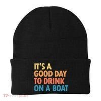 ItS A Good Day To Drink On A Boat Beanie thumb 0