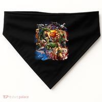 Italian-Brainrot AI Generated Animals Gen Z USA-Made Doggie Bandana thumb 0