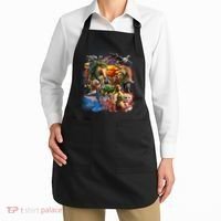 Italian-Brainrot AI Generated Animals Gen Z Apron thumb 2