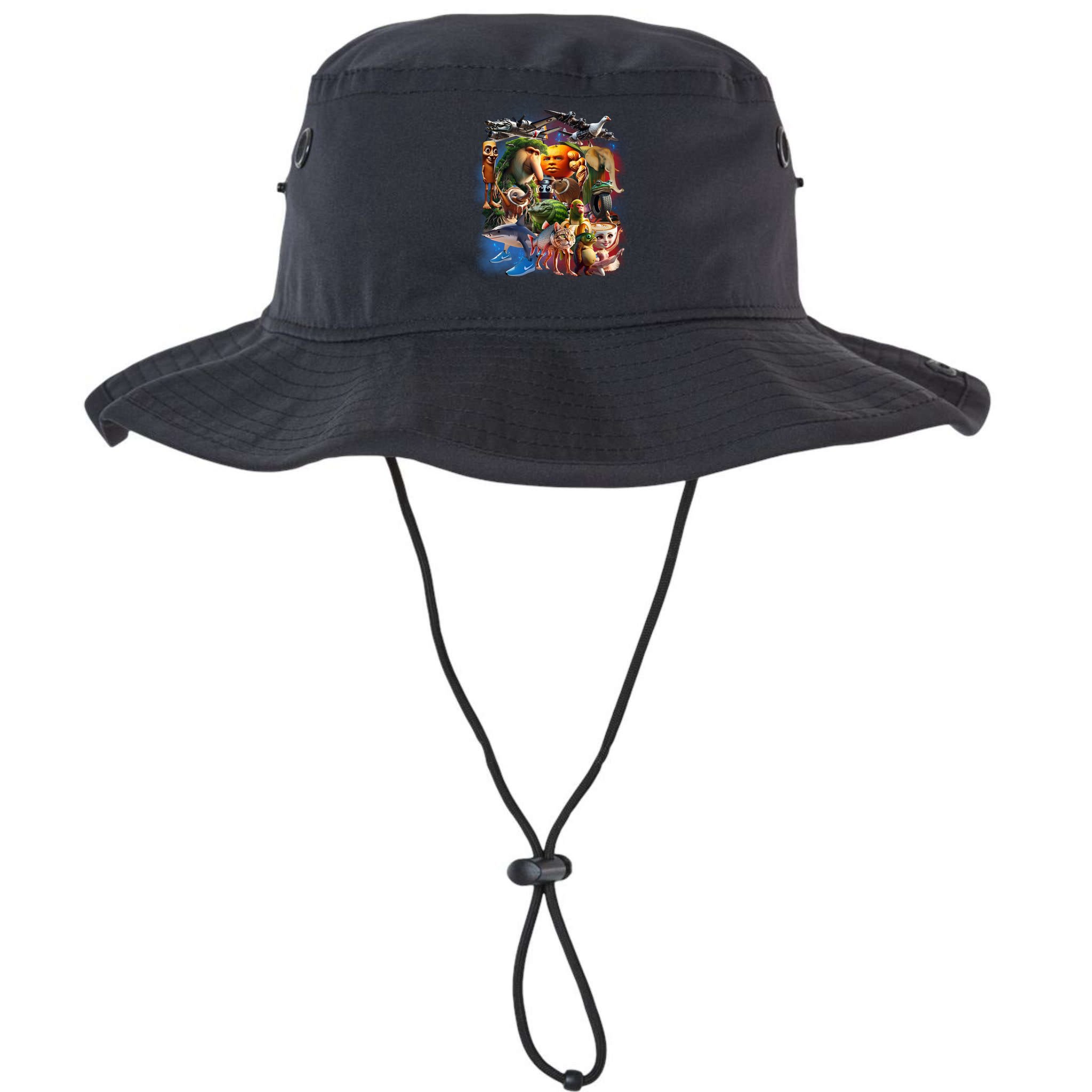 Italian-Brainrot AI Generated Animals Gen Z Bucket Hat