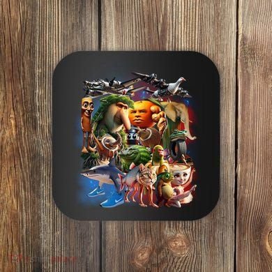 Italian-Brainrot AI Generated Animals Gen Z Coaster