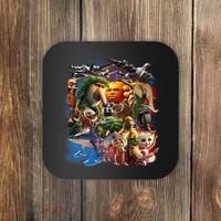 Italian-Brainrot AI Generated Animals Gen Z Coaster thumb 0