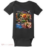 Italian-Brainrot AI Generated Animals Gen Z Baby Bodysuit thumb 0