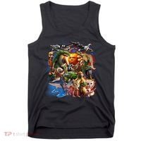 Italian-Brainrot AI Generated Animals Gen Z Tank Top thumb 0