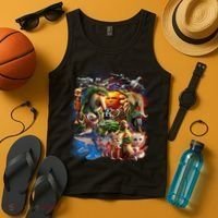 Italian-Brainrot AI Generated Animals Gen Z Tank Top thumb 4