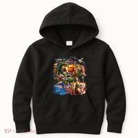 Italian-Brainrot AI Generated Animals Gen Z Kids Hoodie thumb 0