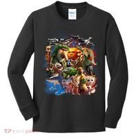 Italian-Brainrot AI Generated Animals Gen Z Kids Long Sleeve Shirt thumb 0