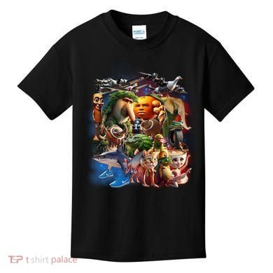 Italian-Brainrot AI Generated Animals Gen Z Kids T-Shirt
