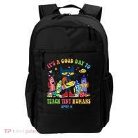 It's A Good Day To Teach Tiny Humans PreK Cat Teacher Lover Backpack thumb 0