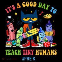 It's A Good Day To Teach Tiny Humans PreK Cat Teacher Lover Coffee Mug thumb 5