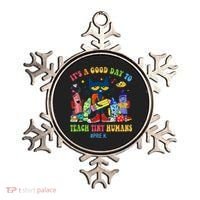 It's A Good Day To Teach Tiny Humans PreK Cat Teacher Lover Ornament thumb 0