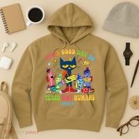 It's A Good Day To Teach Tiny Humans PreK Cat Teacher Lover Hoodie thumb 3