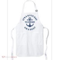 ItS A Good Day To Drink On A Boat Lake Day Drinking Apron thumb 0