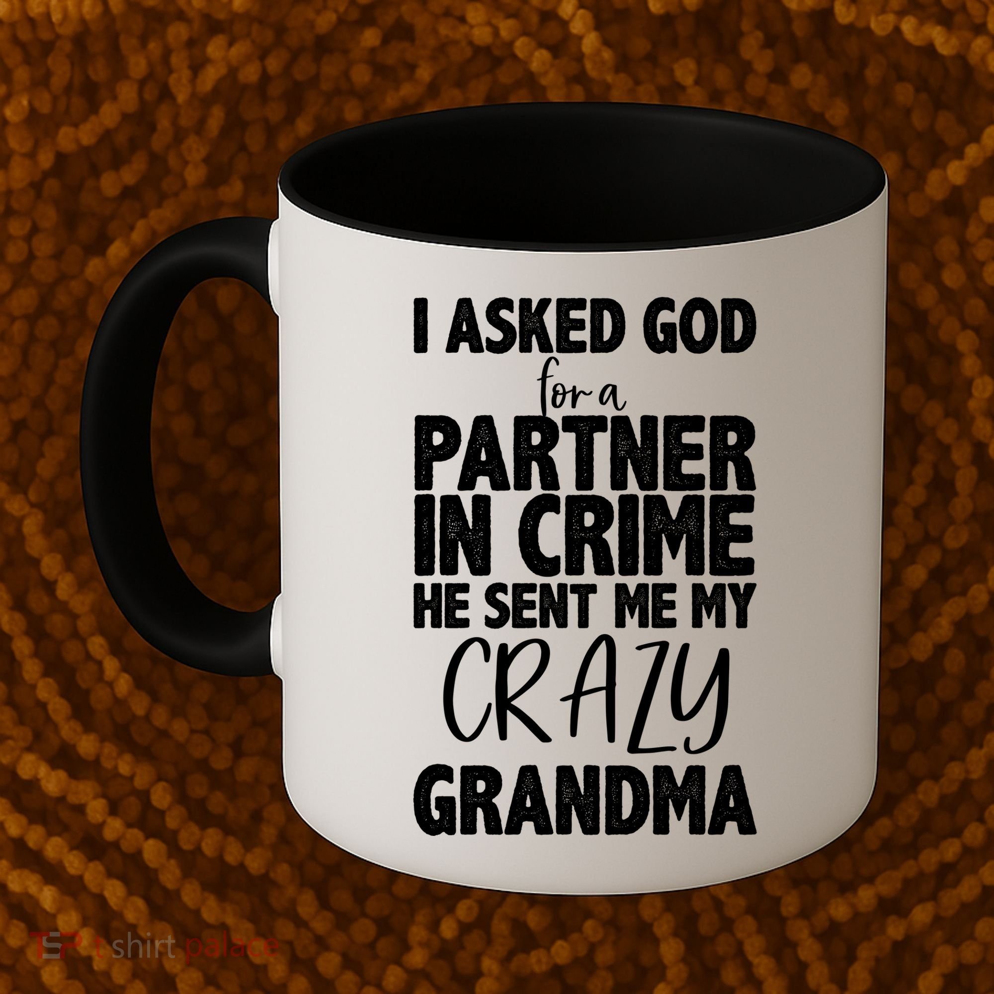 Crazy Grandma Partner In Crime Coffee Mug