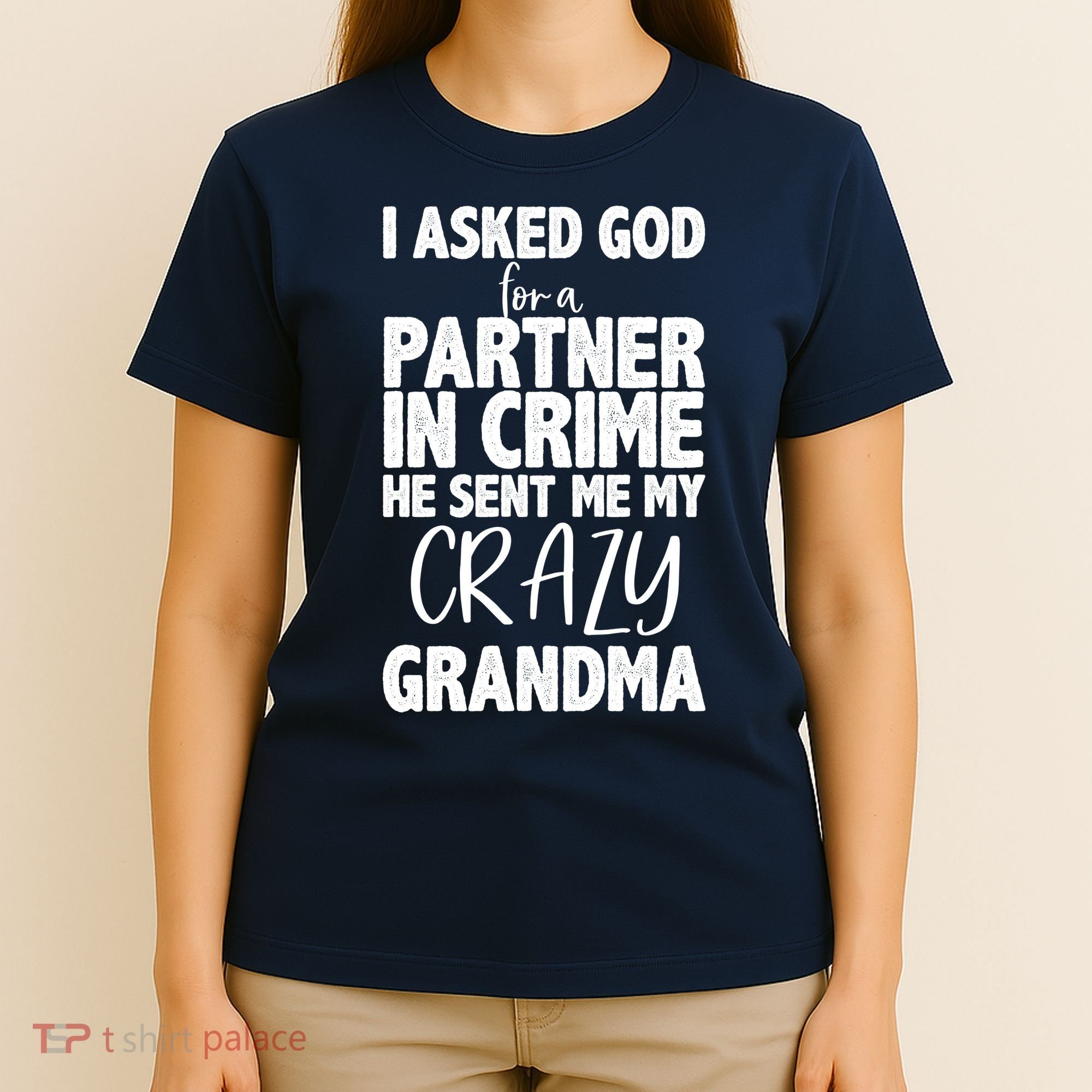 Crazy Grandma Partner In Crime T-Shirt
