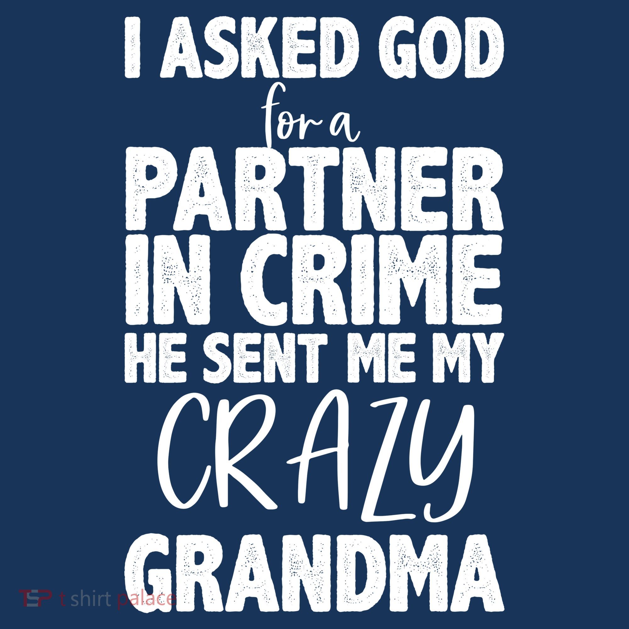 Crazy Grandma Partner In Crime Coaster