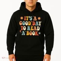 It’s a Good Day to Read a Book Lovers Library Reading  Hoodie thumb 2