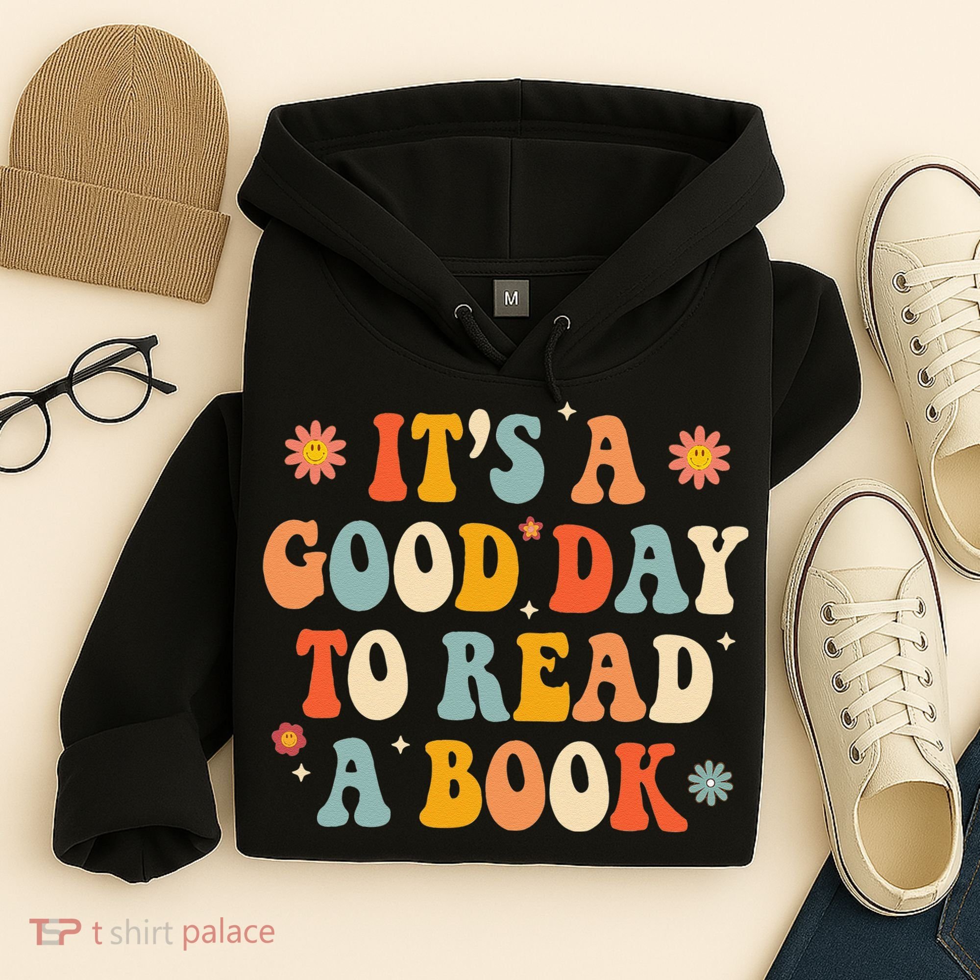 It’s a Good Day to Read a Book Lovers Library Reading  Hoodie