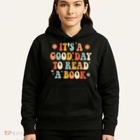 It’s a Good Day to Read a Book Lovers Library Reading  Hoodie thumb 5