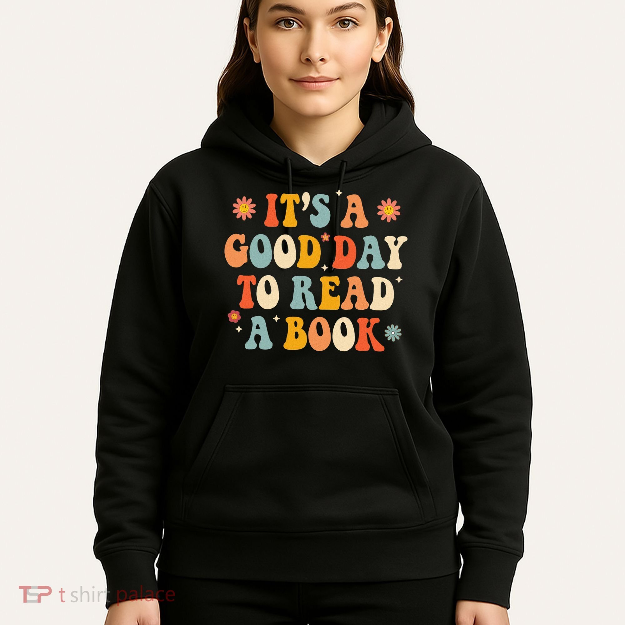 It’s a Good Day to Read a Book Lovers Library Reading  Hoodie