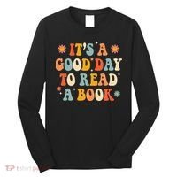 It’s a Good Day to Read a Book Lovers Library Reading  Long Sleeve Shirt thumb 0