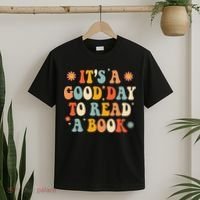 It’s a Good Day to Read a Book Lovers Library Reading  T-Shirt thumb 2