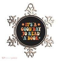 It’s a Good Day to Read a Book Lovers Library Reading  Ornament thumb 0