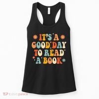It’s a Good Day to Read a Book Lovers Library Reading  Women's Tank Top thumb 0