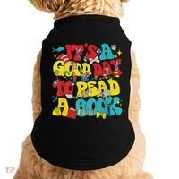 Its A Good Day To Read Book Across America Doggie Tank thumb 0