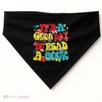 Its A Good Day To Read Book Across America USA-Made Doggie Bandana thumb 0