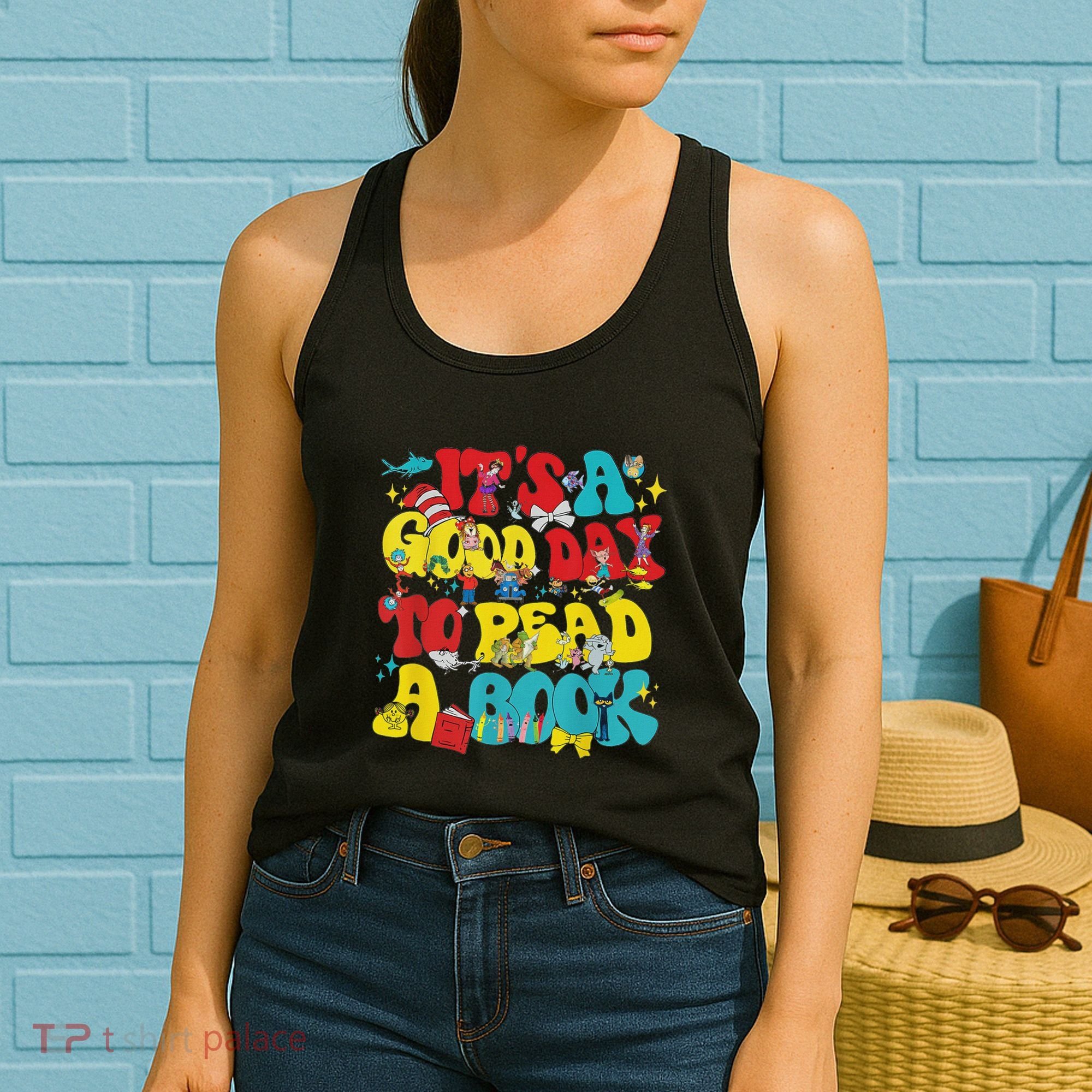 Its A Good Day To Read Book Across America Women's Tank Top