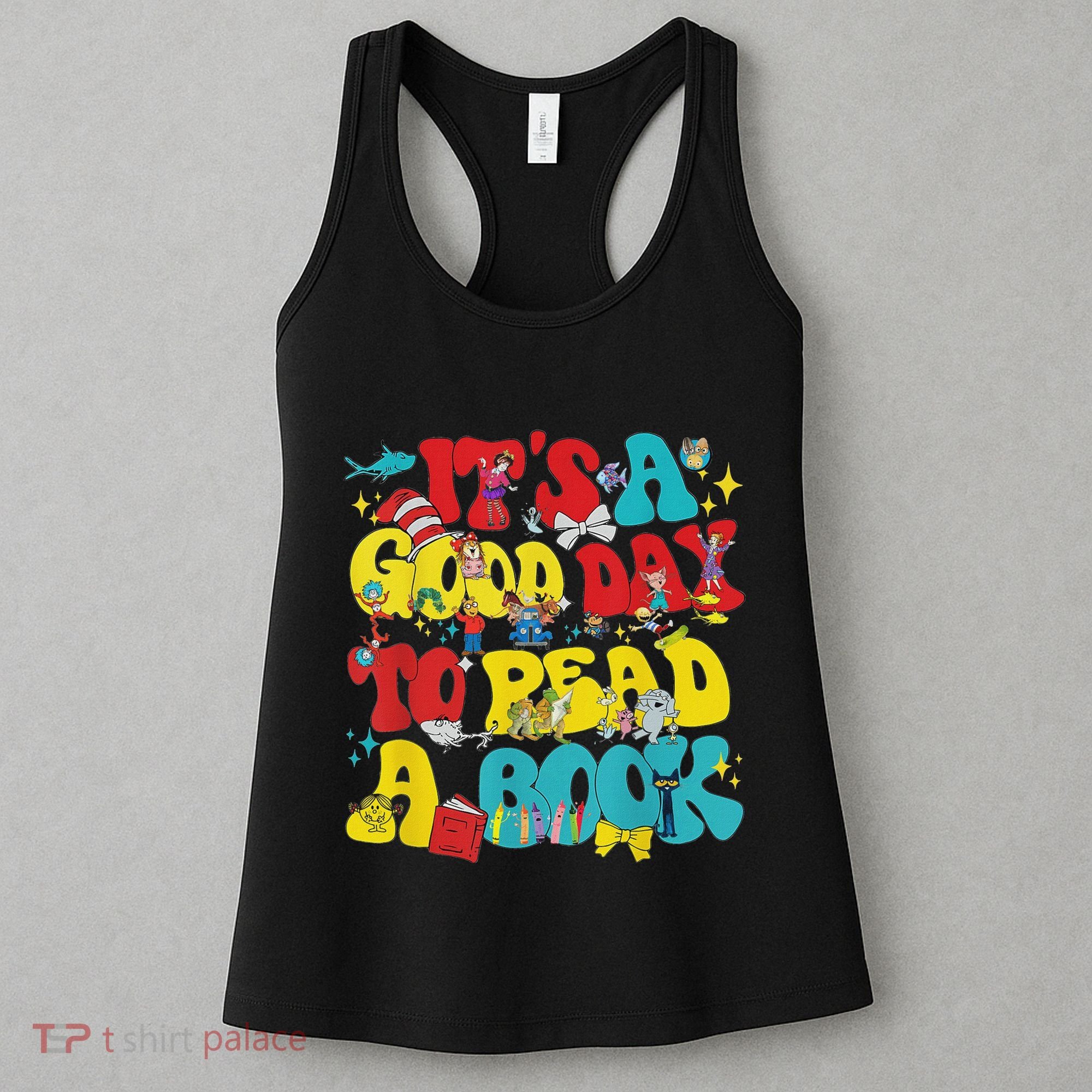 Its A Good Day To Read Book Across America Women's Tank Top
