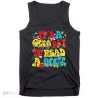 Its A Good Day To Read Book Across America Tank Top thumb 0