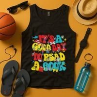 Its A Good Day To Read Book Across America Tank Top thumb 4