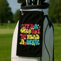 Its A Good Day To Read Book Across America Golf Towel thumb 2