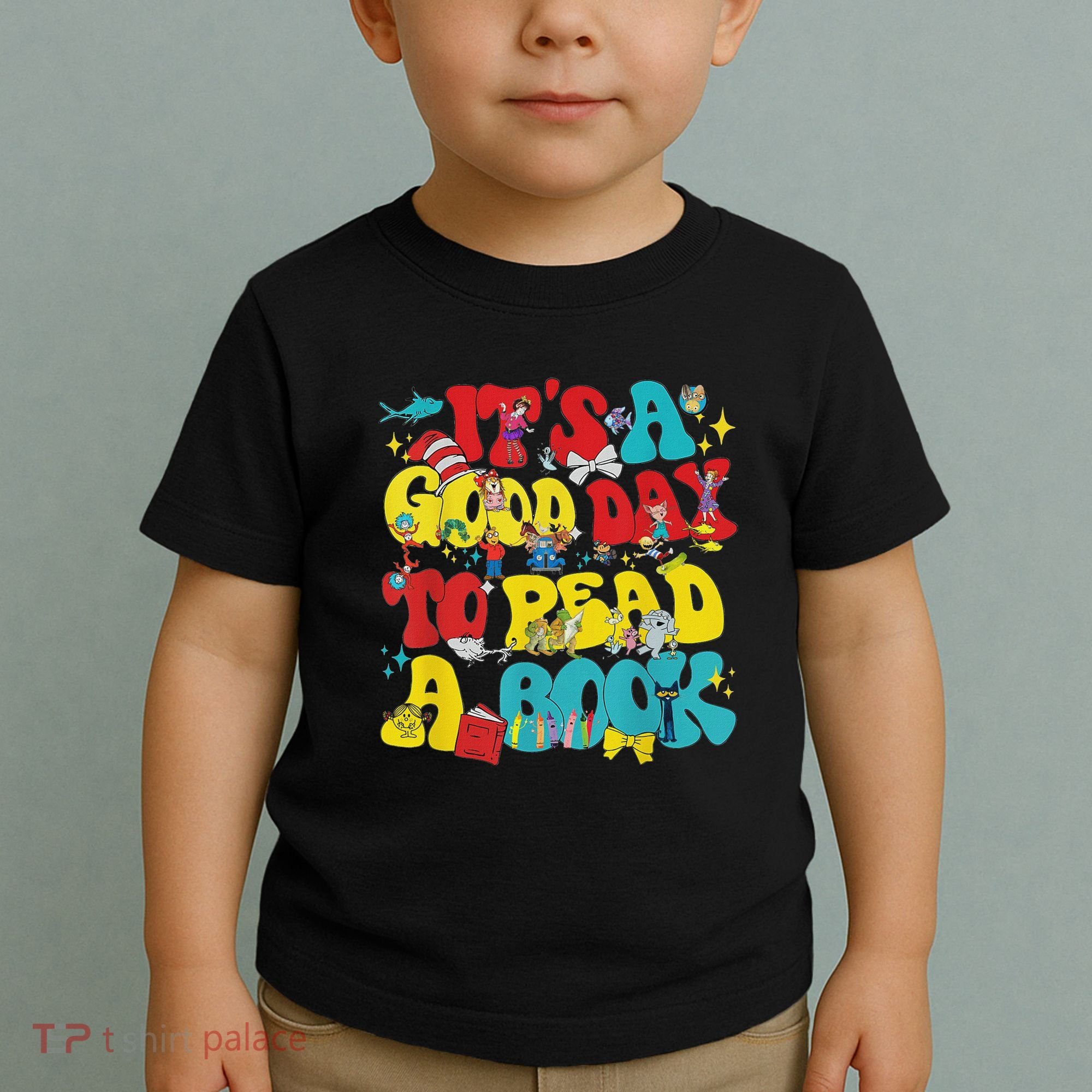 Its A Good Day To Read Book Across America Toddler T-Shirt