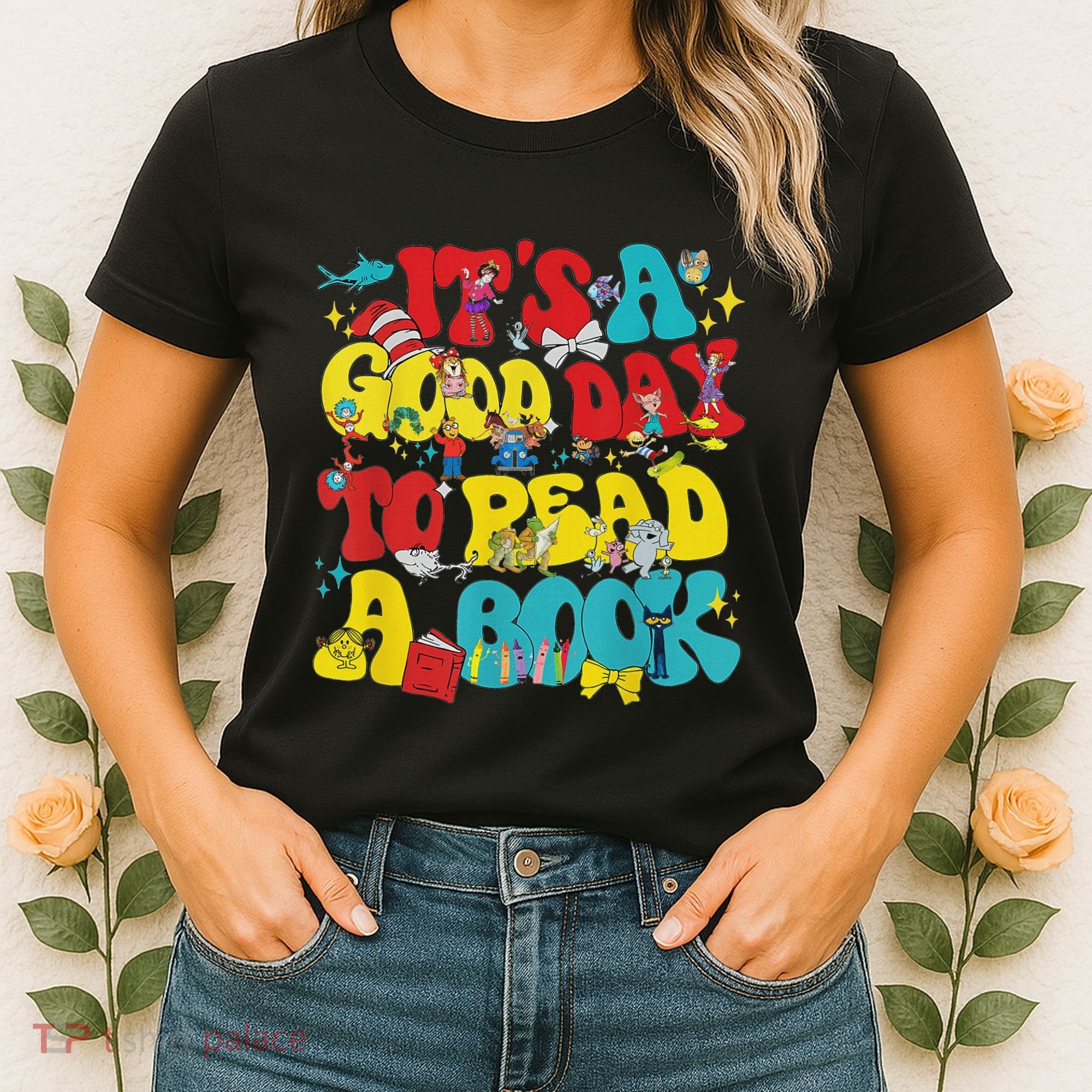 Its A Good Day To Read Book Across America Women's T-Shirt