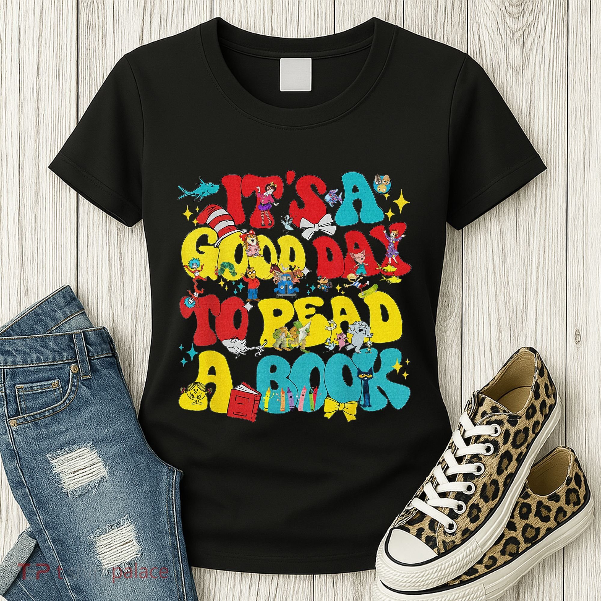 Its A Good Day To Read Book Across America Women's T-Shirt
