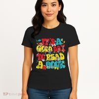 Its A Good Day To Read Book Across America Women's T-Shirt thumb 4