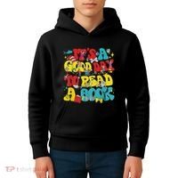 Its A Good Day To Read Book Across America Kids Hoodie thumb 4