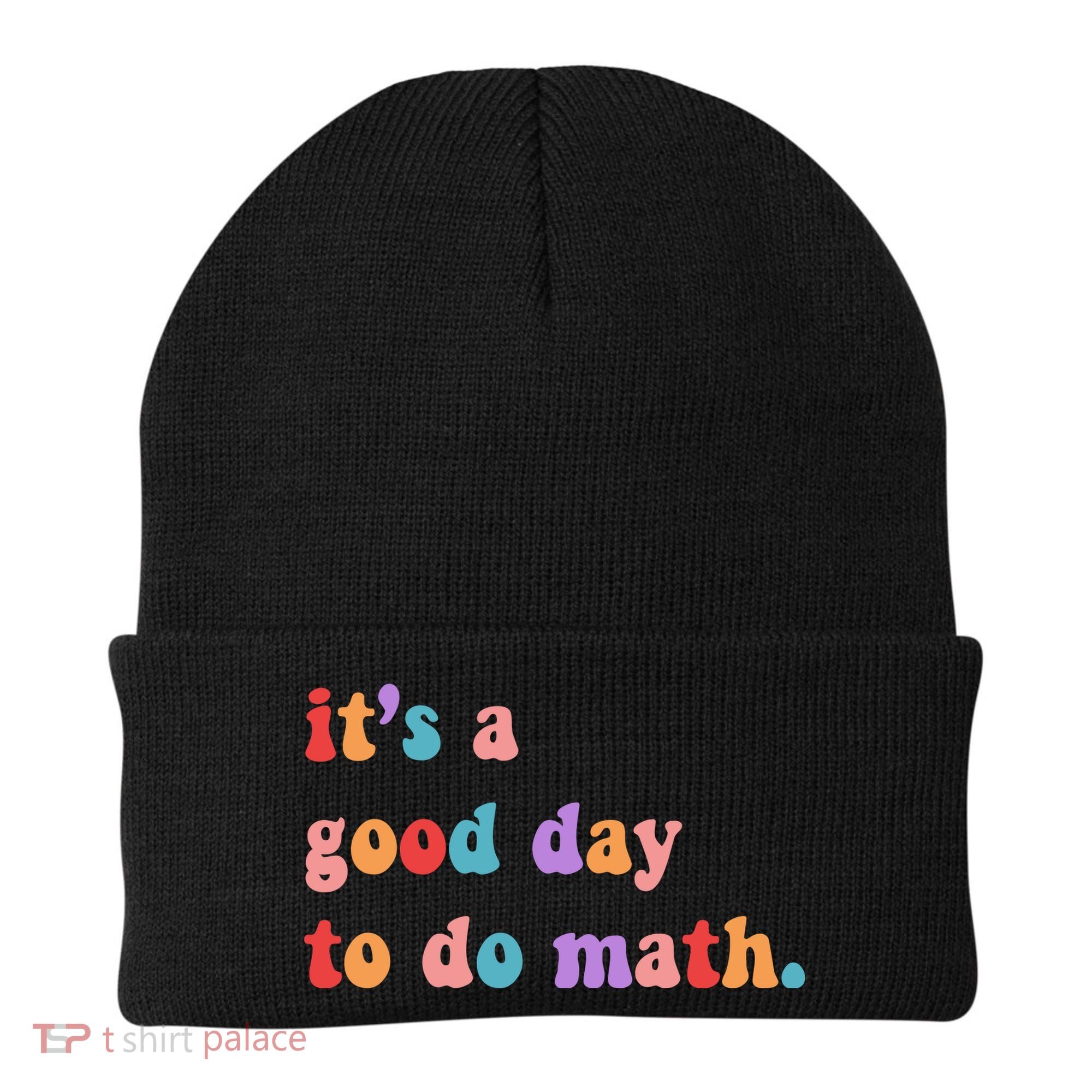 It's A Good Day To Do Math Beanie