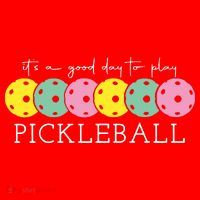 Its A Good Day To Play Pickleball Sport Pickleball Santa Hat thumb 1