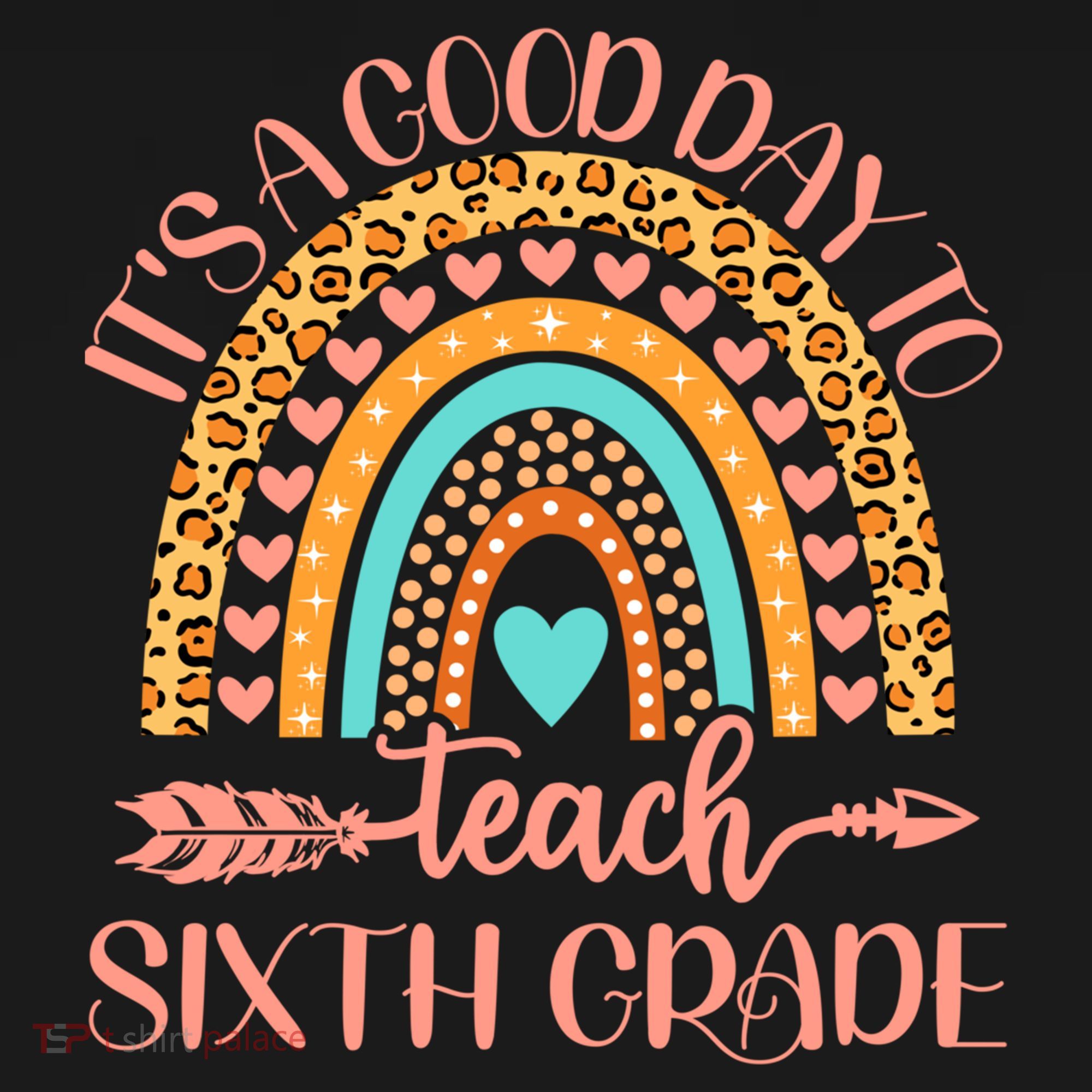 Its A Good Day To Teach Sixth Grade 6Th Grade Teacher Funny Gift Doggie Tank